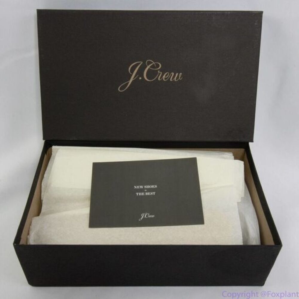 J. Crew Soft unlined leather loafers, size 9, color white, new in box - Picture 14 of 14